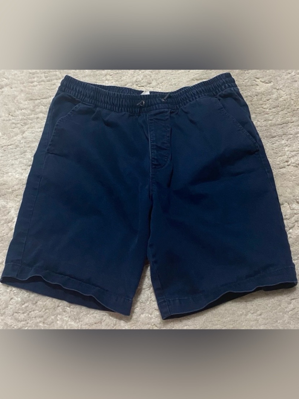 GAP Boys Navy Elastic-Waist Casual Shorts size XXL Husky (14/16)